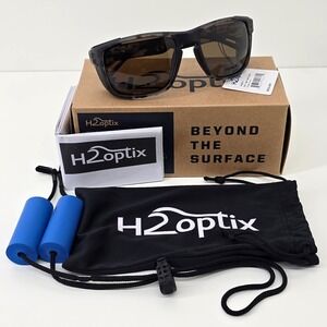 H2Optix Reef‎ Matt Tiger Polarized Men's Sunglasses Brown